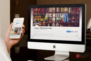 social media management services for Big River Bar