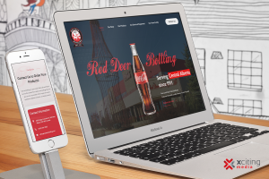 Website design services for Red Deer Bottling Co.