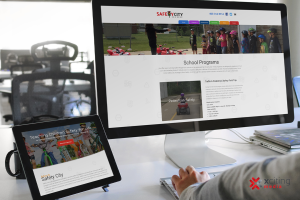 Website design services for Safety City in Red Deer